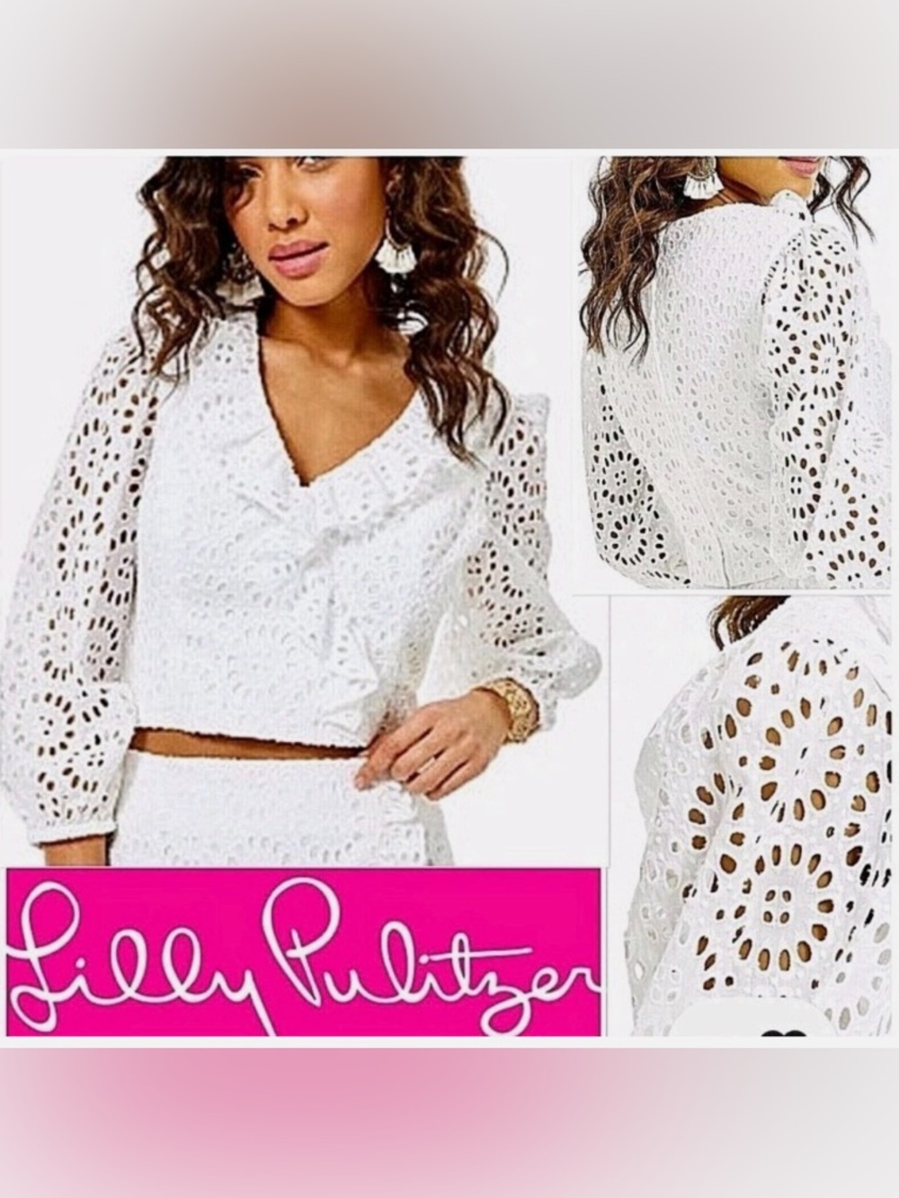 Lilly Pulitzer Roca Set NWT size 12 - Picture 4 of 4